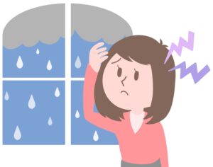 雨の日も快適に過ごす！低気圧による片頭痛を緩和してくれる漢方薬